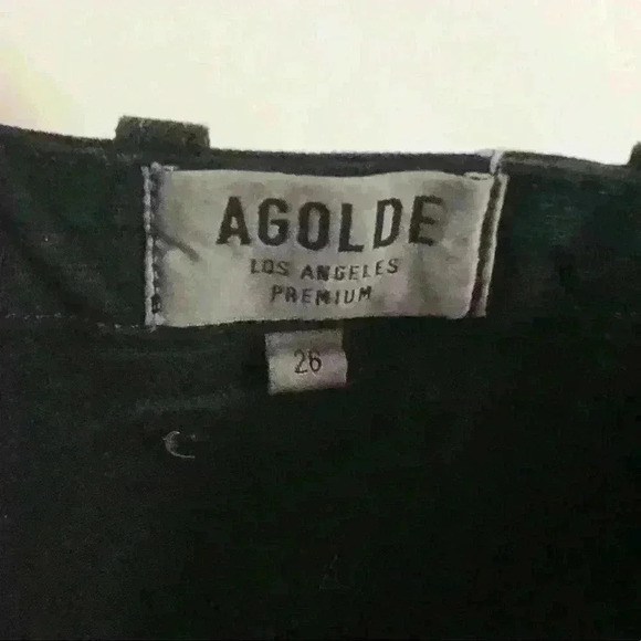 NWT Agolde Black ‘Siouxise Zip Skirt’ Denim Skirt - Picture 5 of 10